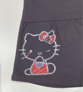 Vestido Hello Kitty gris niña T9-10