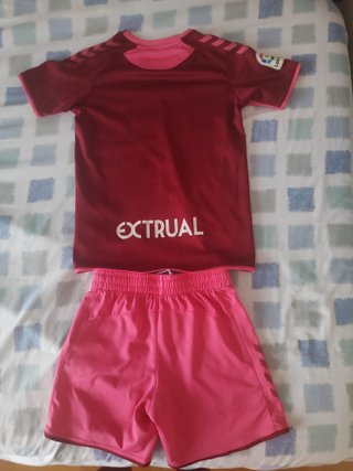 Equipación niño Albacete Balompié Hummel