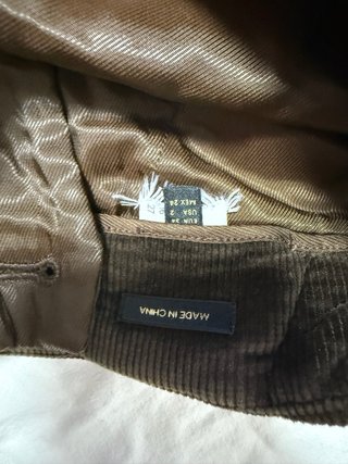 Pantalones marrones de pana Maximo Dutti
