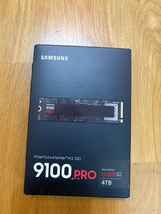 Samsung 9100 PRO 4TB SSD NVMe PCIe 5.0 NUEVO