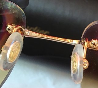 Gafas Cartier Piccadilly 2026 Doradas