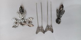 Pendientes Baturra Plata de Ley