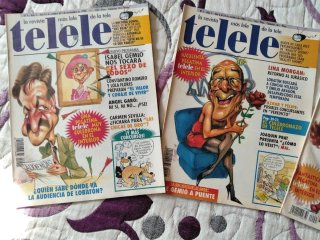 3 Revistas cómic Telele 1994