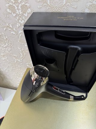Asciugacapelli ghd Helios Nero/Argento