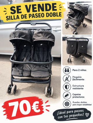 Silla de paseo doble Joie