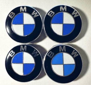 4x Emblemas tapabujes BMW M Power 68mm nuevo