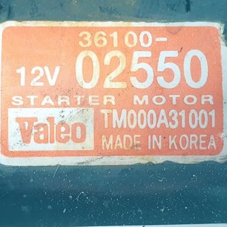 MOTOR ARRANQUE HYUNDAI HYUNDAI ATOS PRIME (MX) 2000-2010