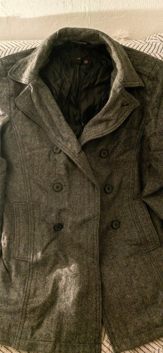 Abrigo Zara Gris