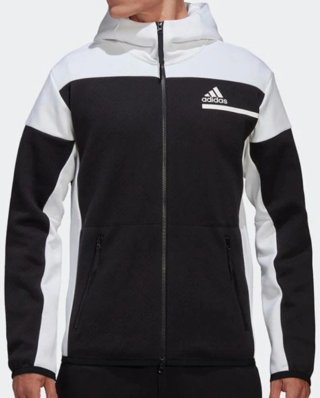 Chaqueta Adidas ZNE gm6533 Blanca Negra