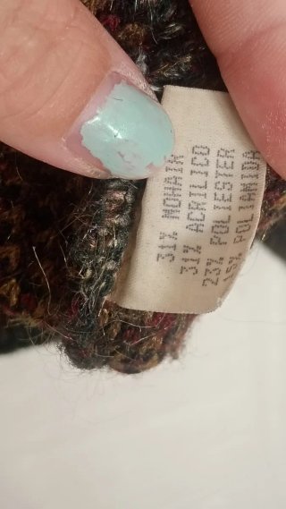 Jersey verde con estampado geométrico
