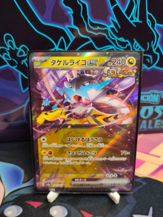 Carta Pokémon TCG Raikou EX