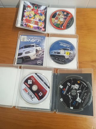 Pack 4 Juegos PS3: Dragon Ball, NFS, GT5, PES2012