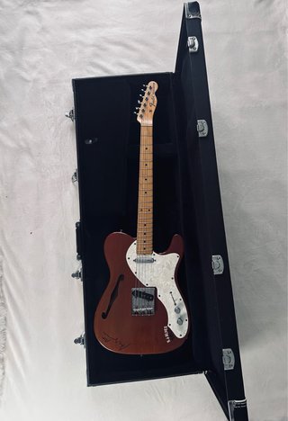 Fender Telecaster thinline firmada x Ariel Roc