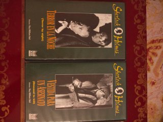 Pack 4 VHS Sherlock Holmes (Basil Rathbone)