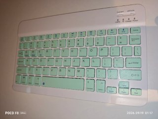Teclado Bluetooth Nuevo Blanco USB-C