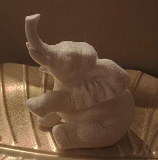 Statuetta Elefante Rosenthal StudioHaus Porcellana