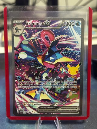 Greninja EX 148/128 Carta Pokémon