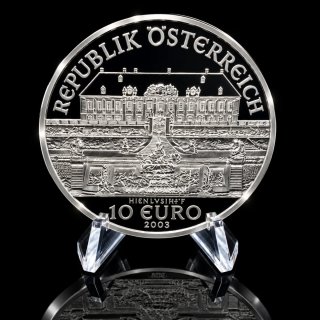 Moneda 10 Euro Austria 2005 Schloss Schönbrunn