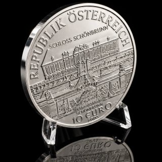 Moneda 10 Euro Austria 2005 Schloss Schönbrunn