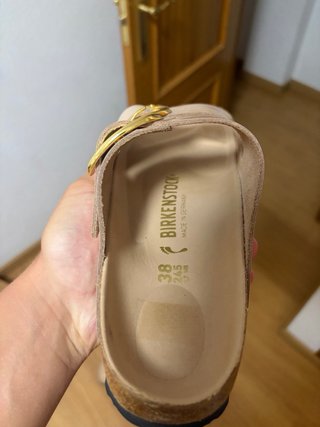 Birkenstock Arizona Beige Talla 38 Mujer