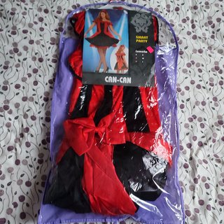 Disfraz Can-Can de mujer. Talla L. Nuevo