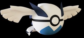 Pokeball de Lugia Impresa en 3D