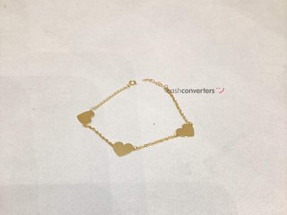 pulsera oro 18k con circonita