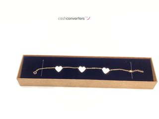 pulsera oro 18k con circonita