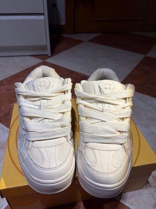Zapatillas Skate Beige Volumen