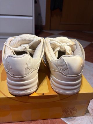 Zapatillas Skate Beige Volumen
