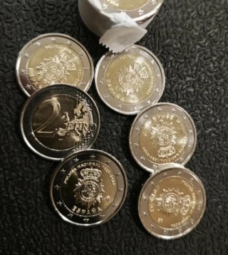 Monedas 2 Euros Policía Nacional (8 uds)