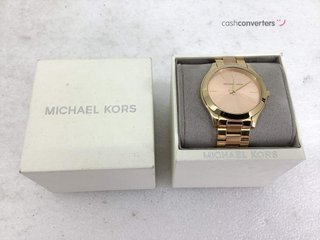reloj pulsera premium señora michael kors slim runway