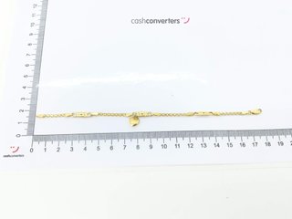 pulsera oro 18k con circonita