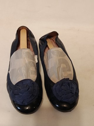 Pretty Ballerinas Piel Bailarinas Azul/Negro