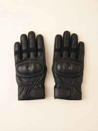 Guantes de Moto KASHVELO Piel Negra