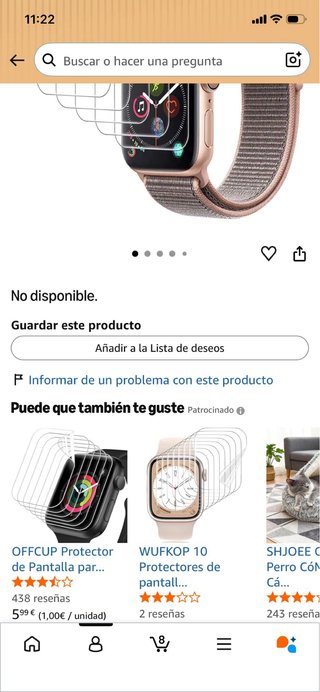 Lote Accesorios Apple Watch: Correas y Protectores