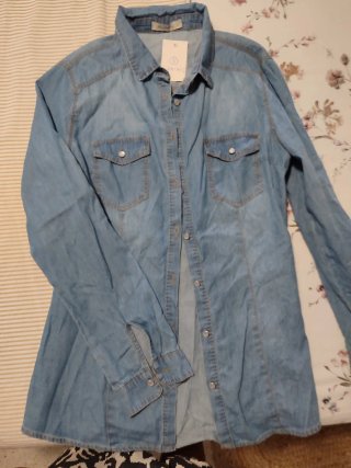 Camisa vaquera azul