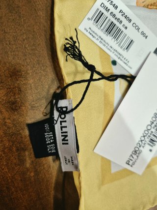 Foulard donna Pollini floreale giallo