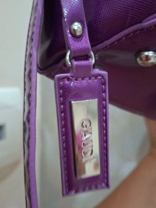 Borsa lucida viola Gaudi