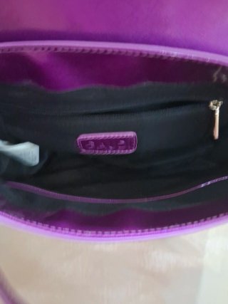 Borsa lucida viola Gaudi