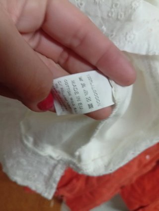 Blusa Lilli Dudu Encaje Blanca Talla M