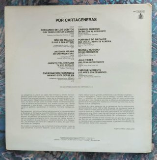 LP Por Cartageneras Flamenco