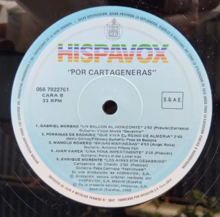 LP Por Cartageneras Flamenco