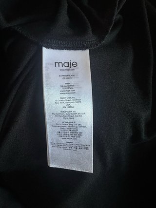 Abito Sangallo Maje nero
