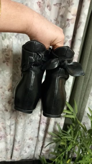 Botines de Piel Talla 40 Negros