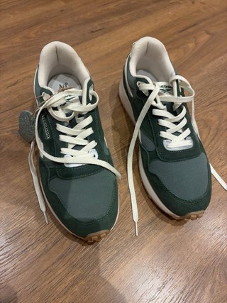 Sneakers Reebok Verde e Beige