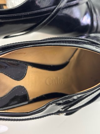 Scarpe tacco Chloé nere in pelle taglia 36