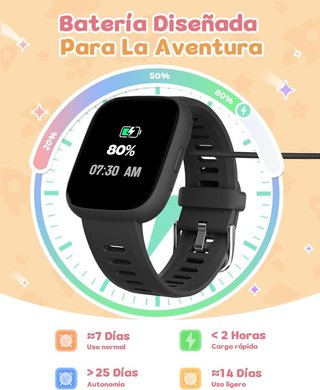 TICTIKY SmartWatch Niños Localizador GPS Sólo iOS