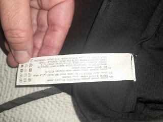 Pantalón Zara Talla 42 Negro