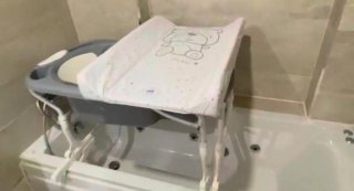 Bañera bebé CAM con cambiador